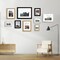 5x7 Picture Frame Set of 4, Made of Real Glass and Black Wooden Frame, 5 by 7 Photo for Wall or Tabletop - Display Picture 4x6 with Mat or 5x7 Without Mat
